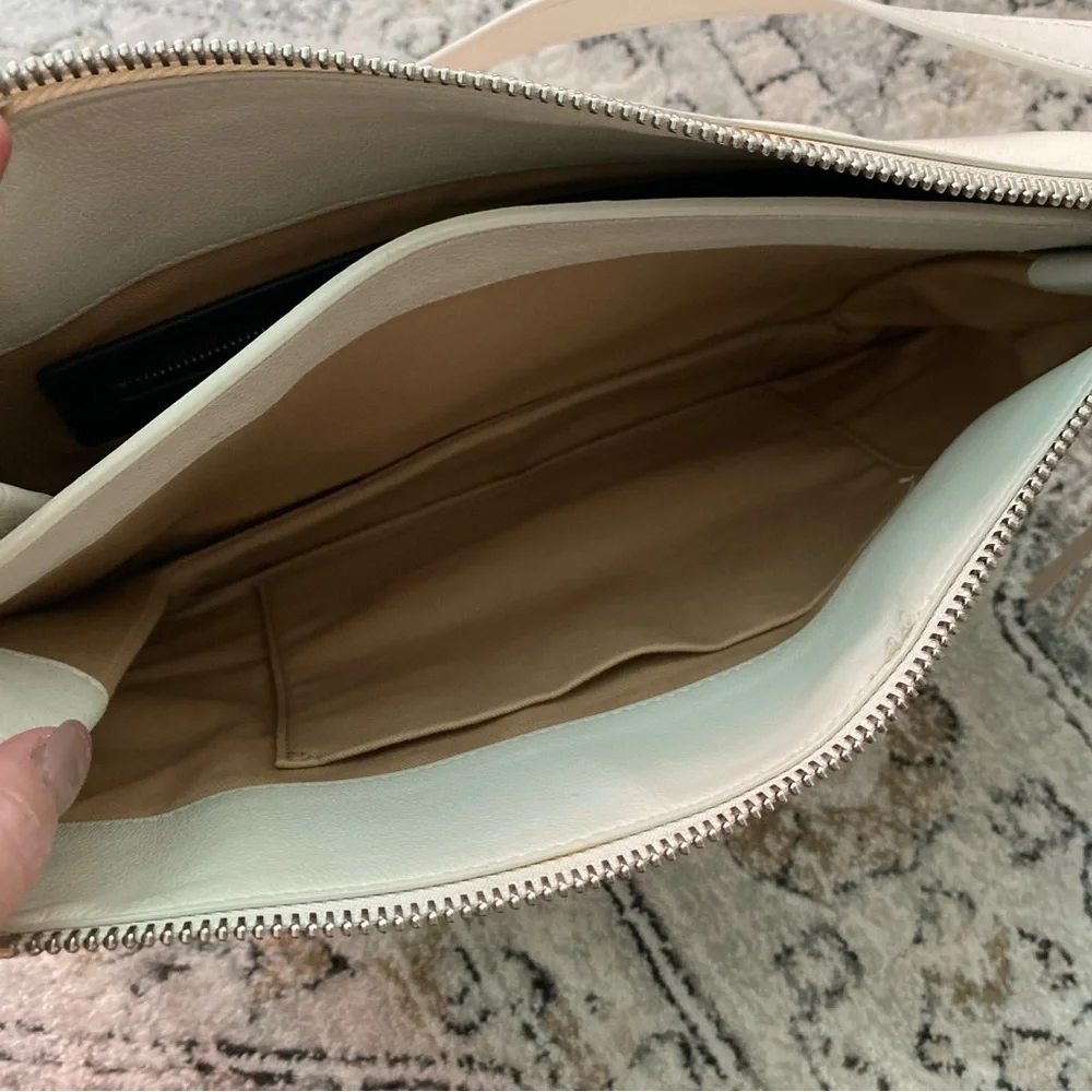 All Saints Leather Shoulder Bag (white) - Picture 4 of 7